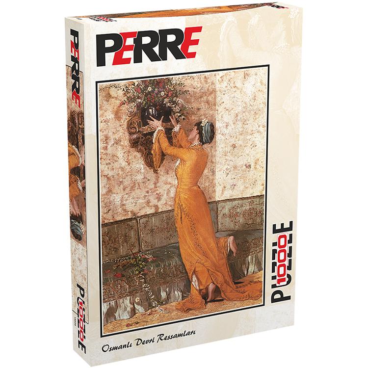 Perre 1000 Parça Puzzle Vazo Yerleştiren Kız