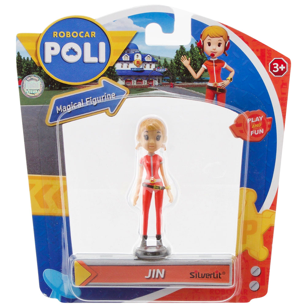 Robocar Poli Hareketli Figür Jin