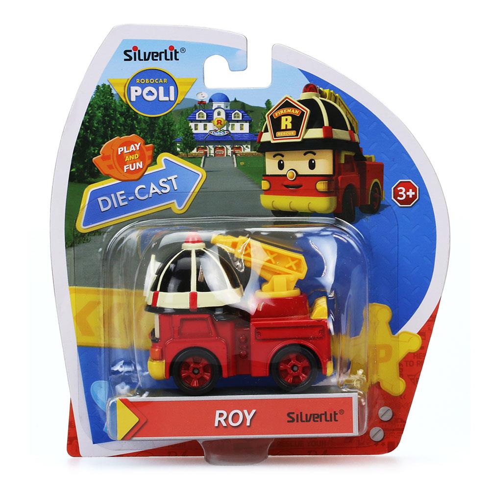 Robocar Poli Metal Araç Roy Figür