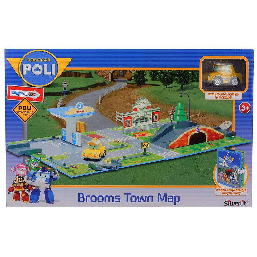 Robocar Poli Kitap Kasaba Enerji İstasyonu Oyun Seti