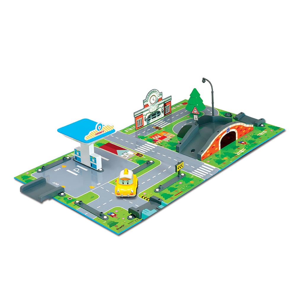 Robocar Poli Kitap Kasaba Enerji İstasyonu Oyun Seti
