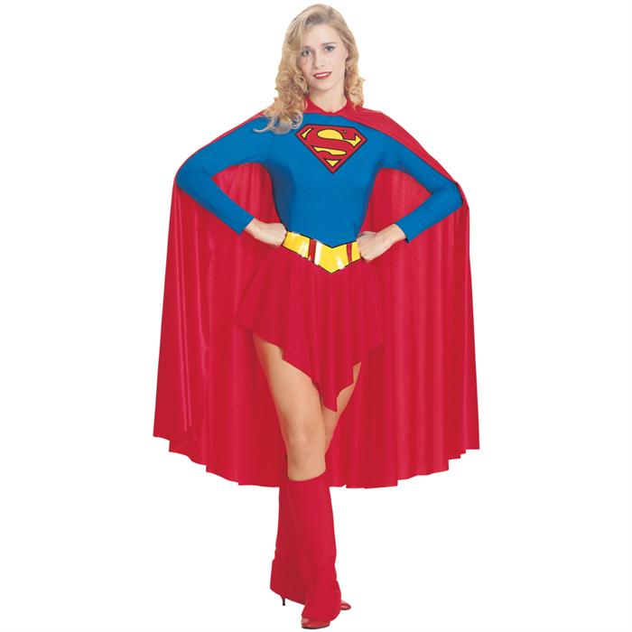 Super Girl Yetişkin Kostüm