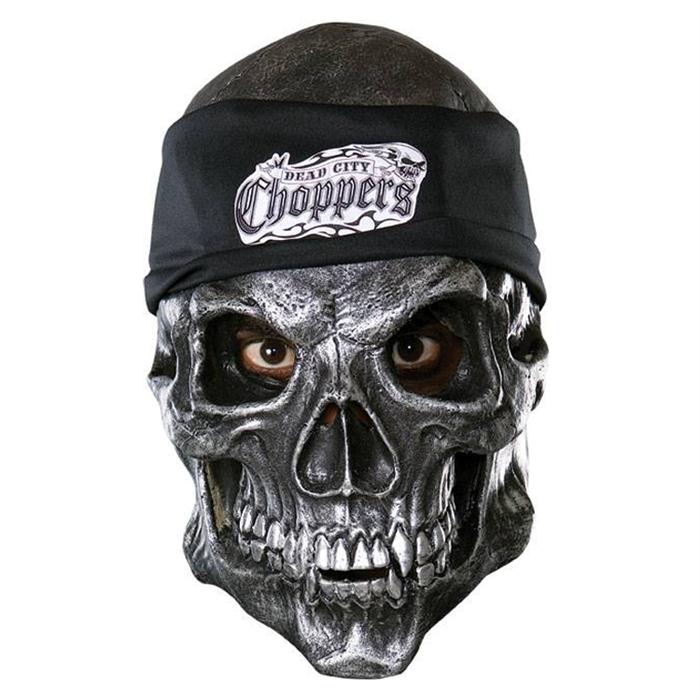 Rubies Road Race 3/4 Vınyl Kurukafa Maske