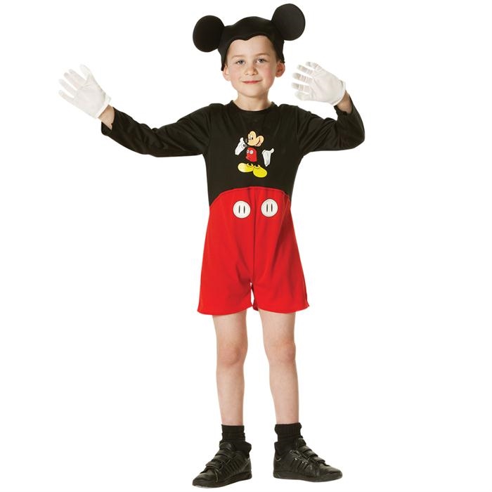 Mickey Mouse Klasik Çocuk Kostüm 2-3 Yaş