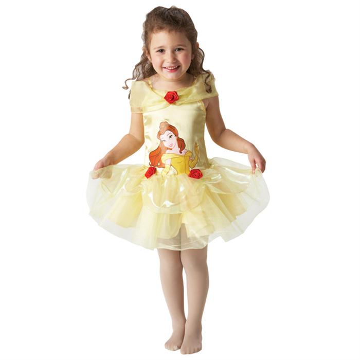 Prenses Belle Balerin Çocuk Kostüm 2-3 Yaş