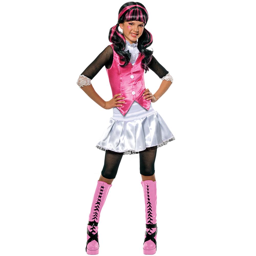 Monster High Draculaura Çocuk Kostüm 12-14 Yaş
