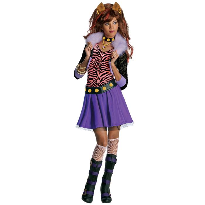 Monster High Clawdeen Wolf Çocuk Kostüm 5-7 Yaş