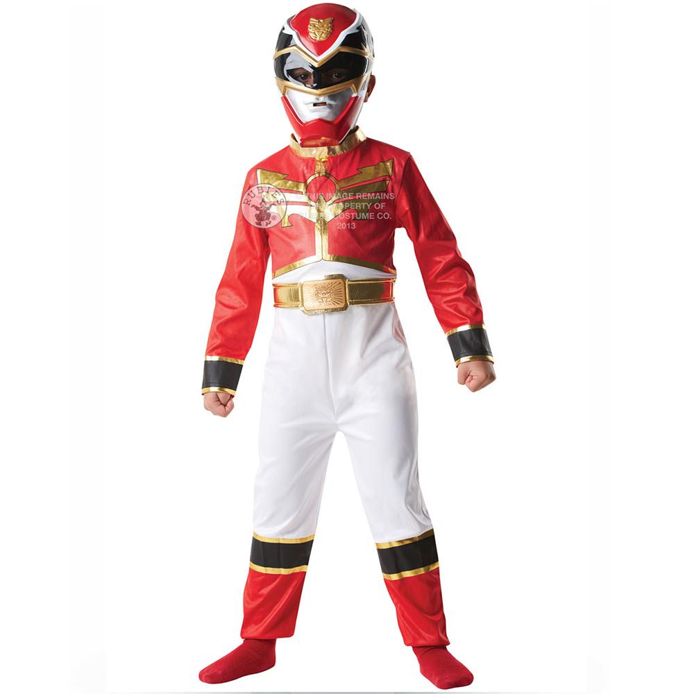 Power Rangers Red Ranger Klasik Çocuk Kostümü 5-6 Yaş