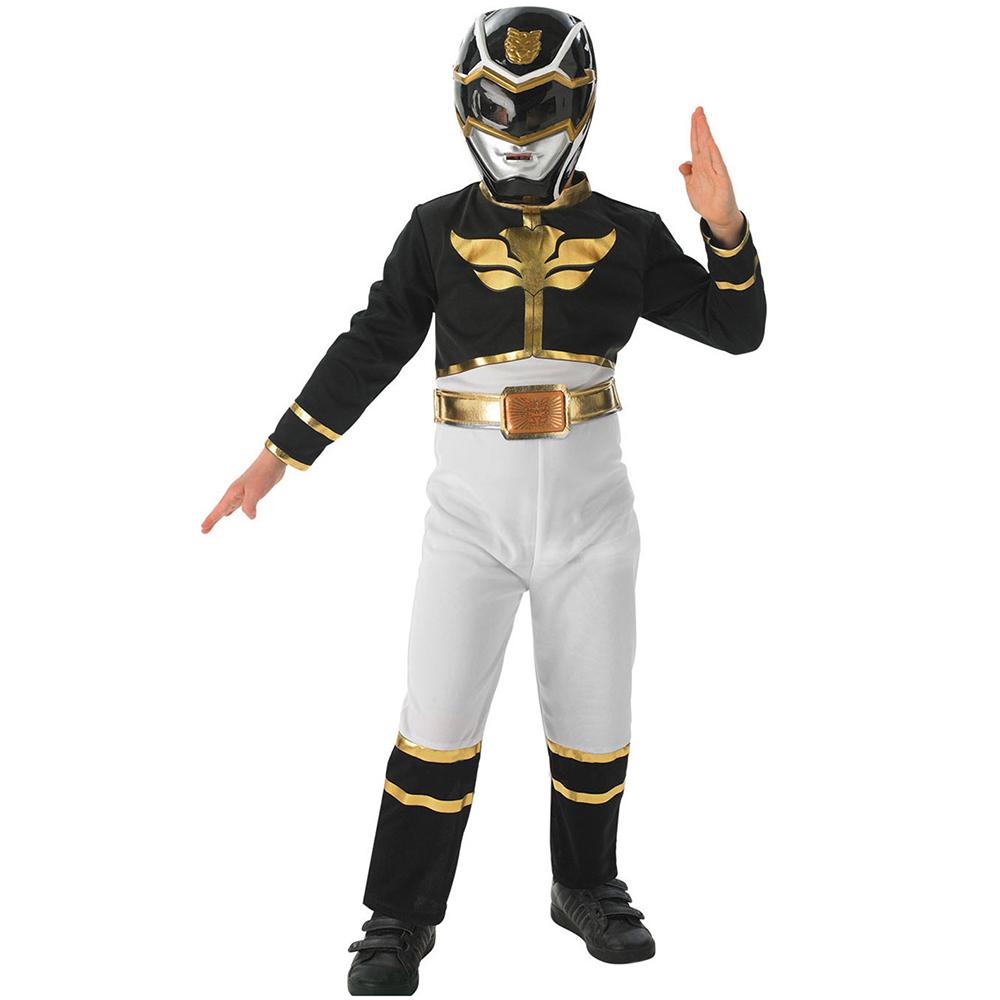 Power Rangers Siyah Çocuk Kostümü  3-4 Yaş