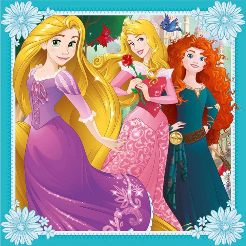 Ravensburger 3x49 Parça Çocuk Puzzle Prenses