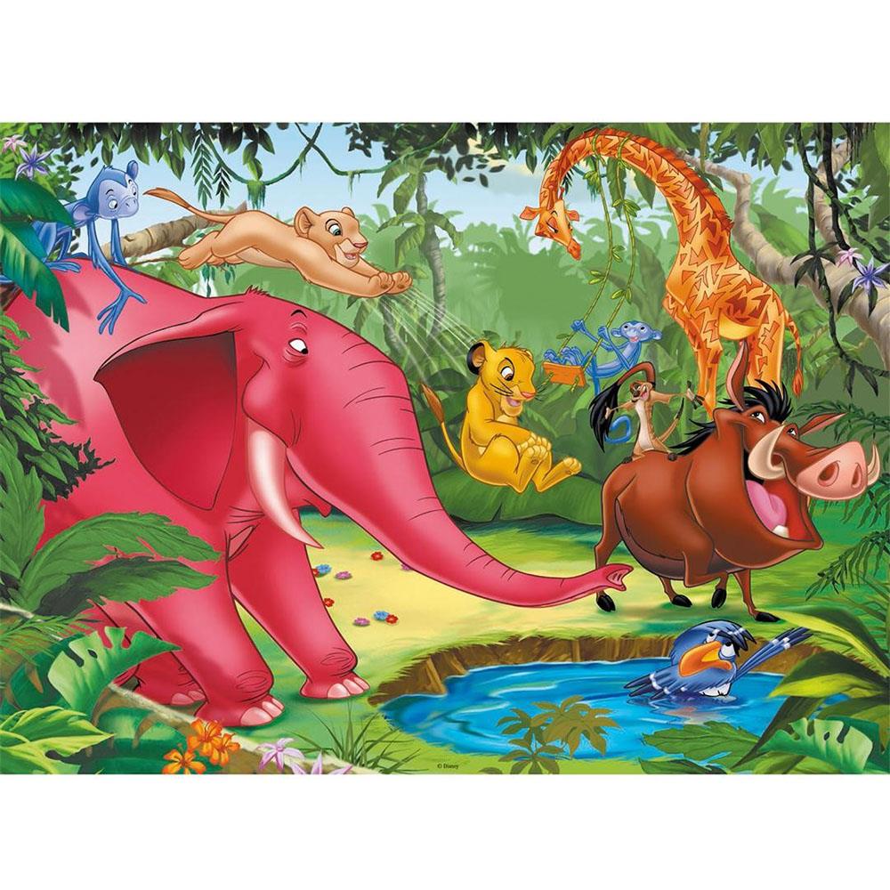 Ravensburger 100 Parça Çocuk Puzzle Aslan Kral