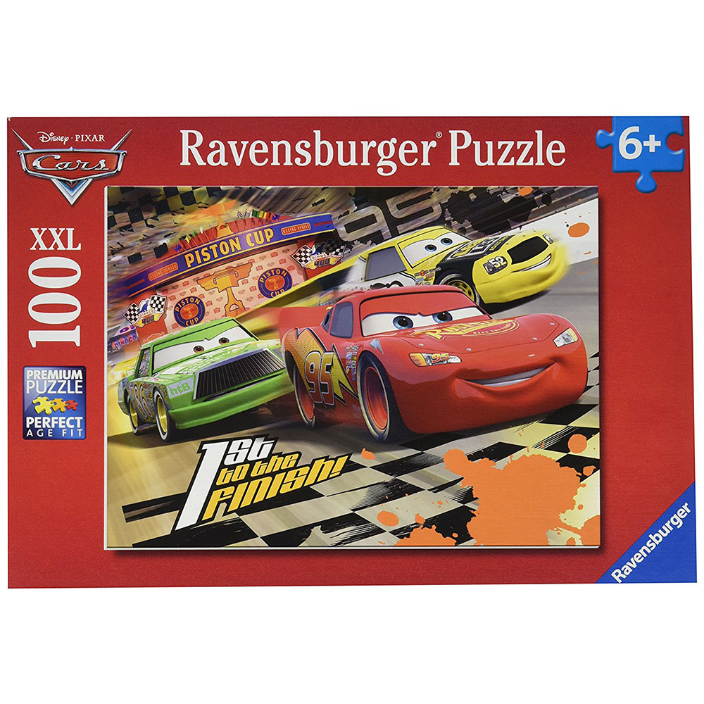 Ravensburger Disney Cars 3 Süper 100 Parça Çocuk Puzzle
