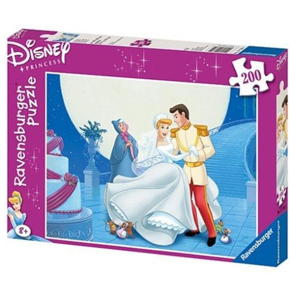 Ravensburger Disney Prenses Cindrella 200 Parça Çocuk Puzzle