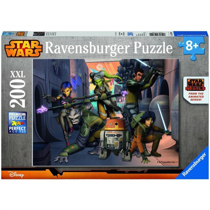 Ravensburger 200 Parça Çocuk Puzzle Star Wars Asiler