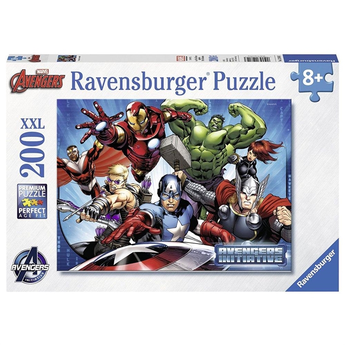 Ravensburger Avengers Super 200 Parçalı Puzzle | Loco Poco Oyuncak