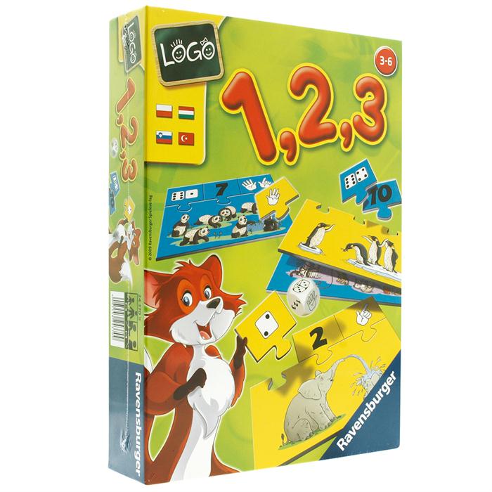 Ravensburger Logo 1-2-3 Memory Hafıza Oyunu