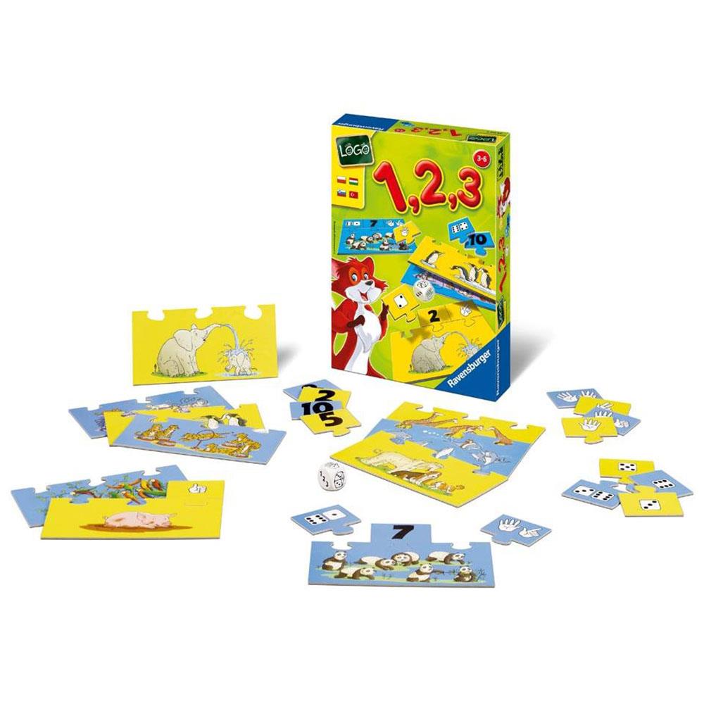 Ravensburger Logo 1-2-3 Memory Hafıza Oyunu