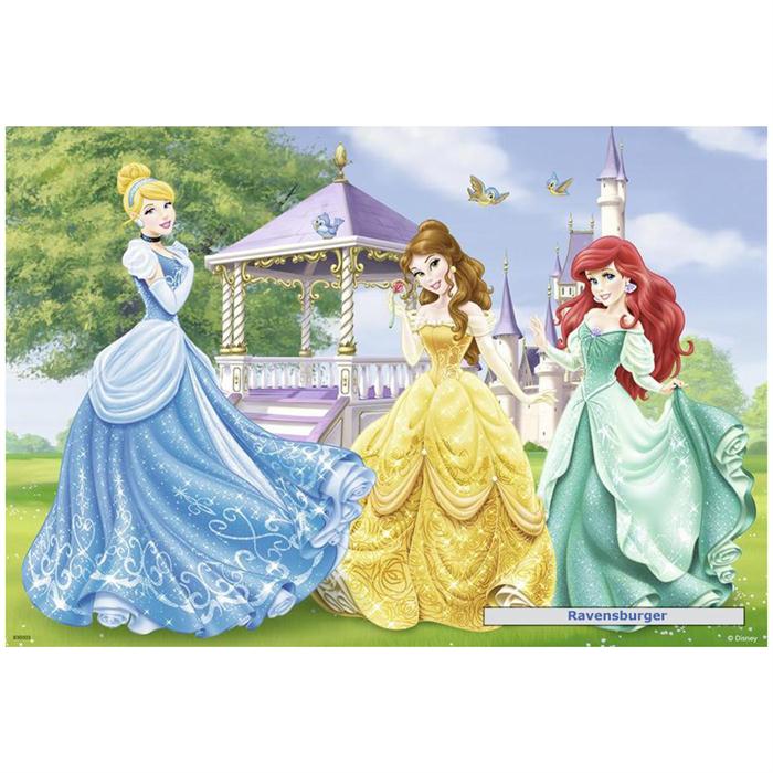Ravensburger 2 x 12 Parça Çocuk Puzzle Disney Prensesler