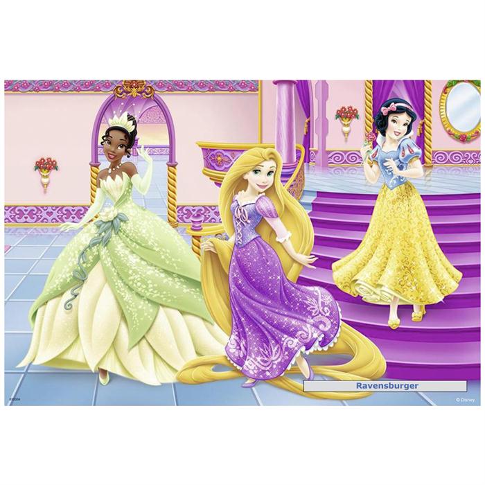 Ravensburger 2 x 12 Parça Çocuk Puzzle Disney Prensesler