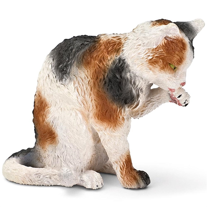 Schleich Temizlenen Kedi Figür 5 cm
