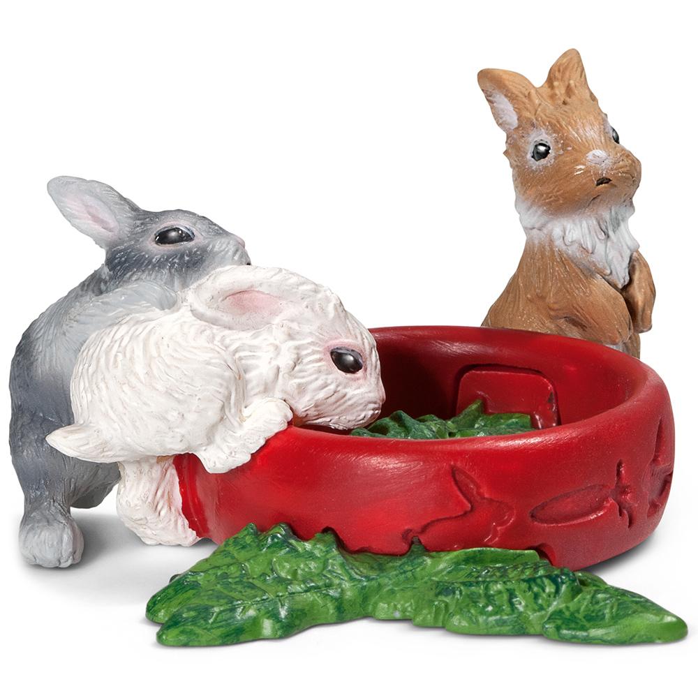 Schleich Bebek Tavşanlar Figür 3 cm