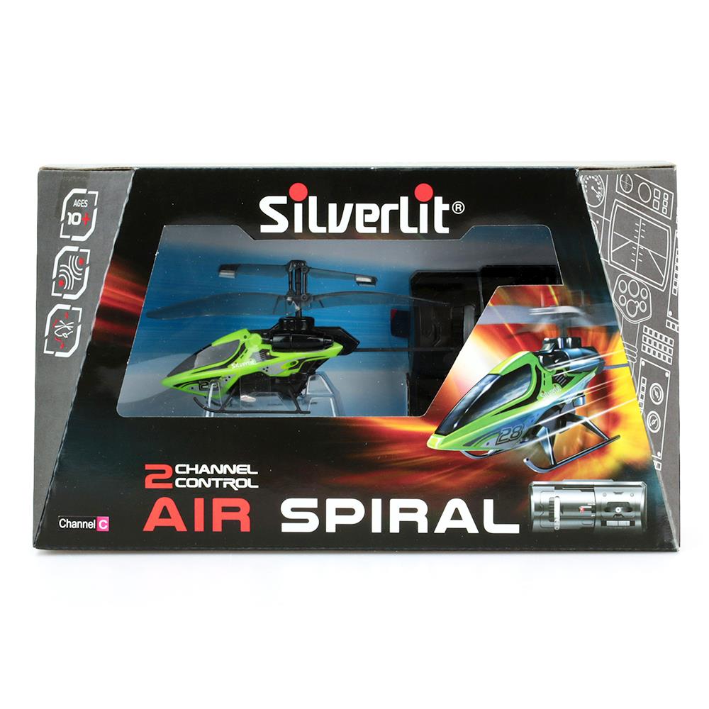 Silverlit Air Spiral U.K. Helikopter 2CH Yeşil