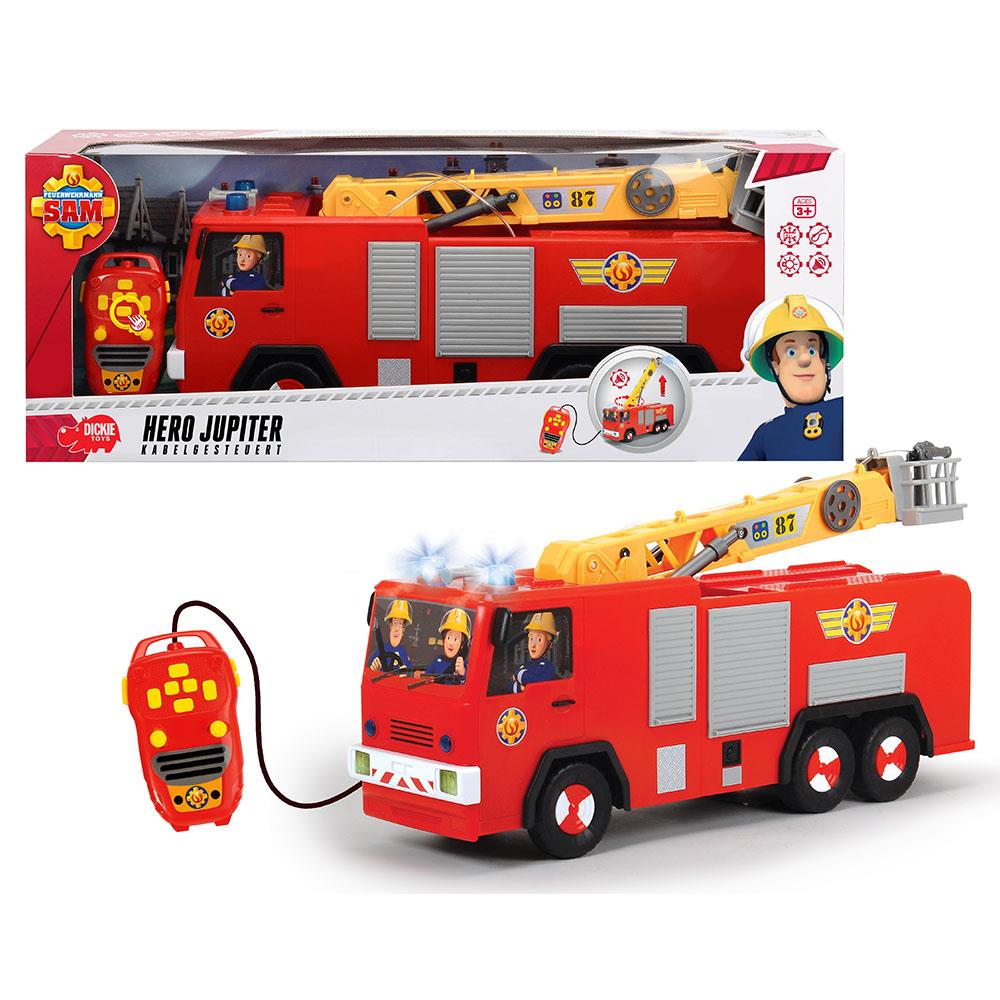 İtfaiyeci Sam Kahraman Jüpiter İtfaiye Aracı Kablo Kumandalı