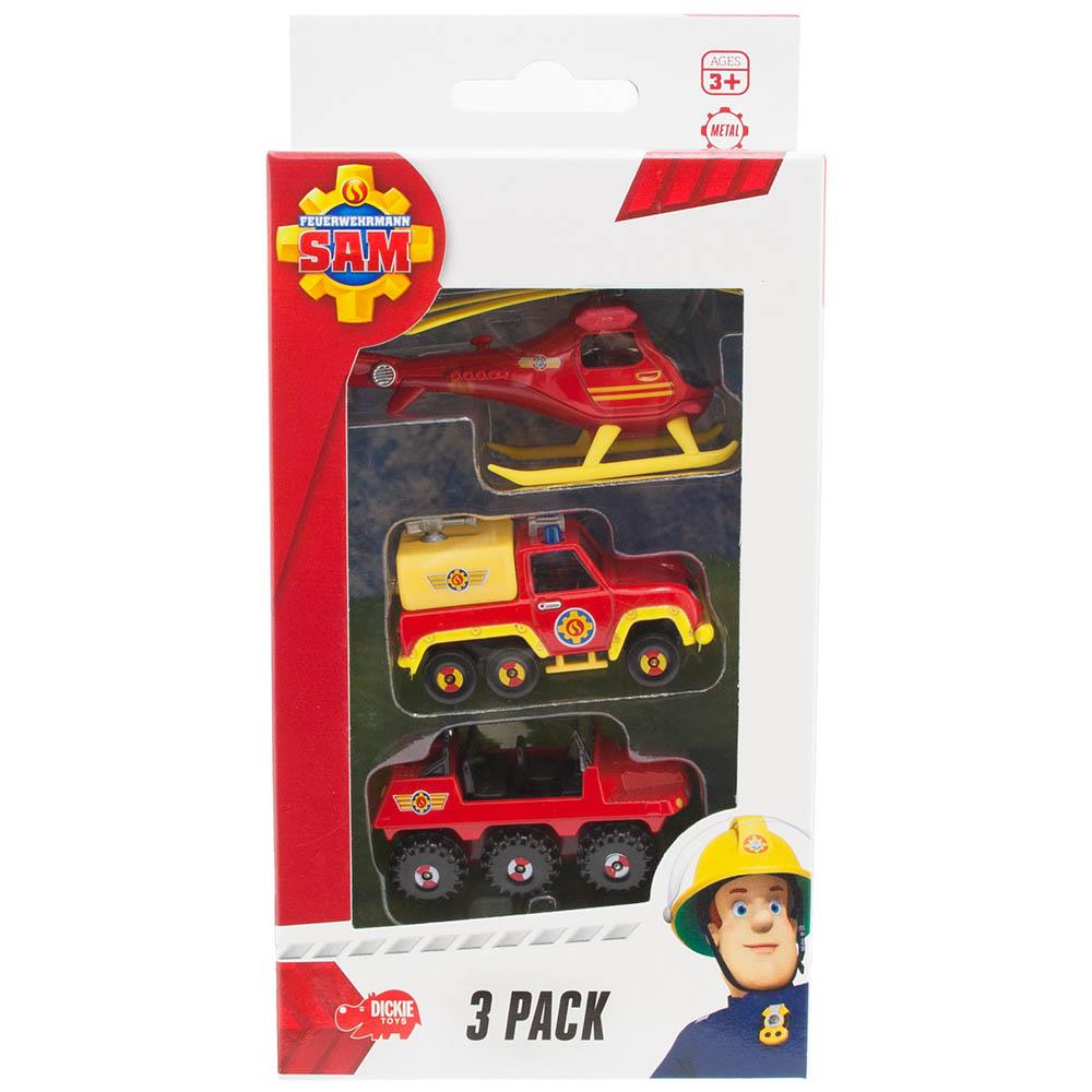 Fireman Sam 3’lü Araba Seti Model 2