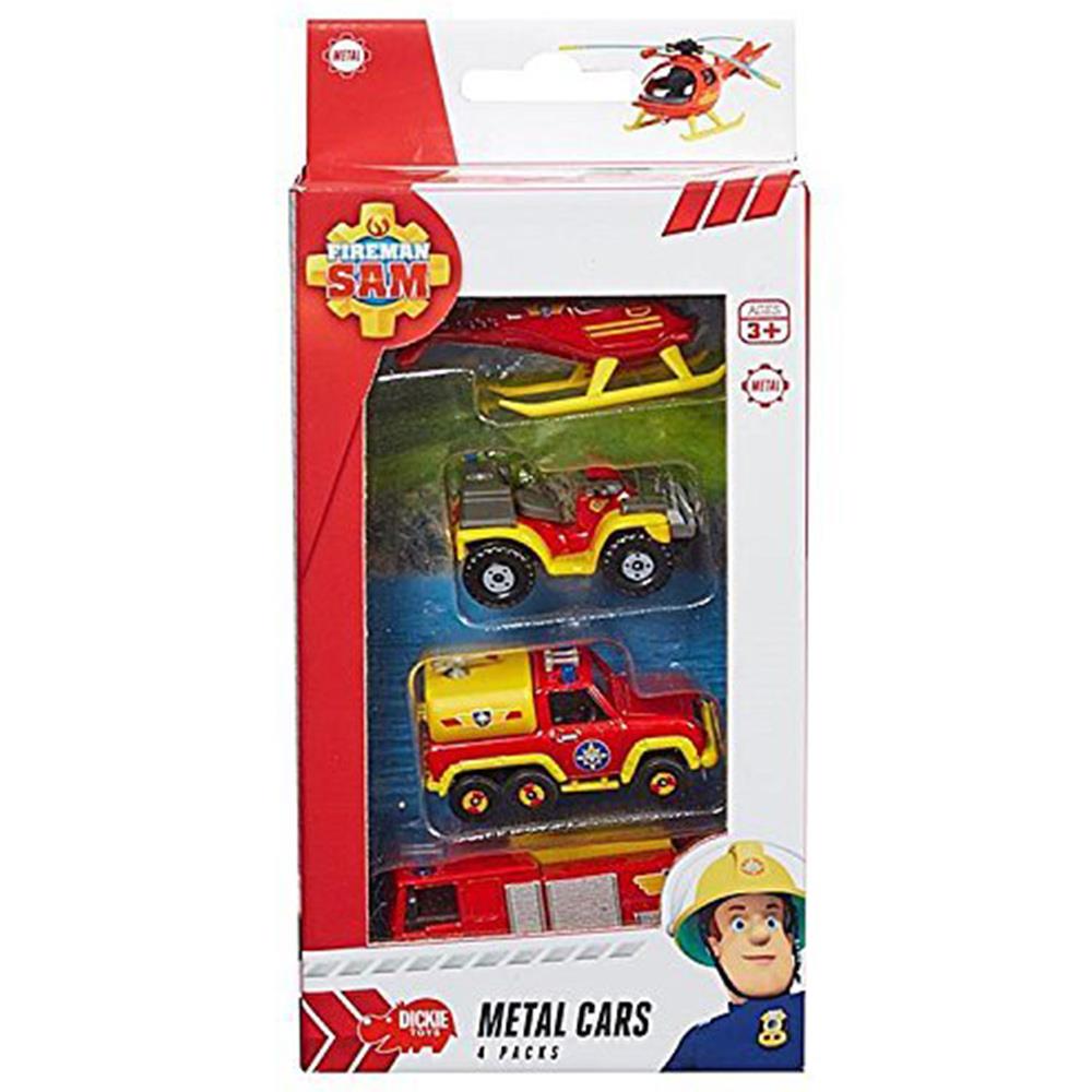 Fireman Sam 4’lü Araç Oyun Seti Model 1