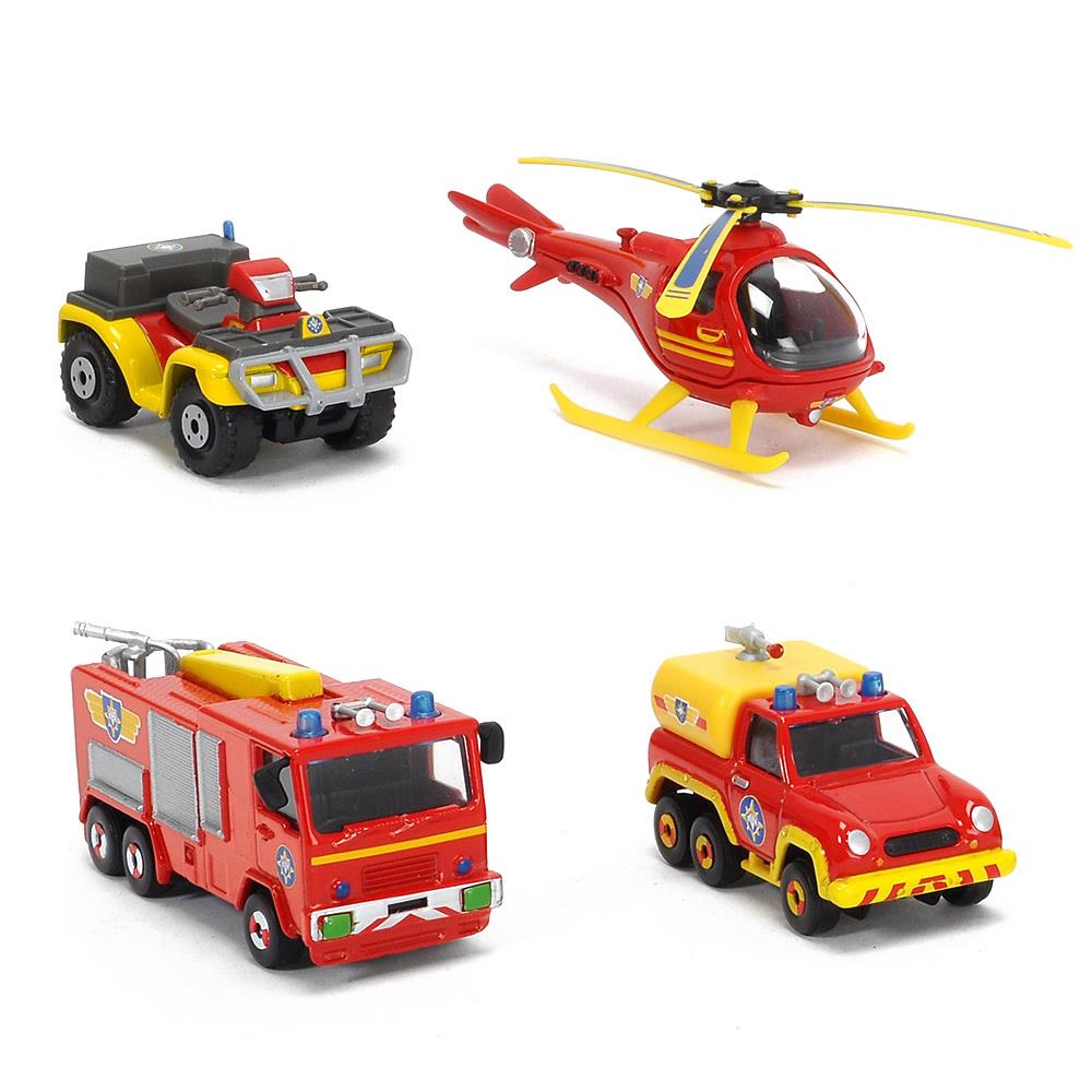 Fireman Sam 4’lü Araç Oyun Seti Model 1