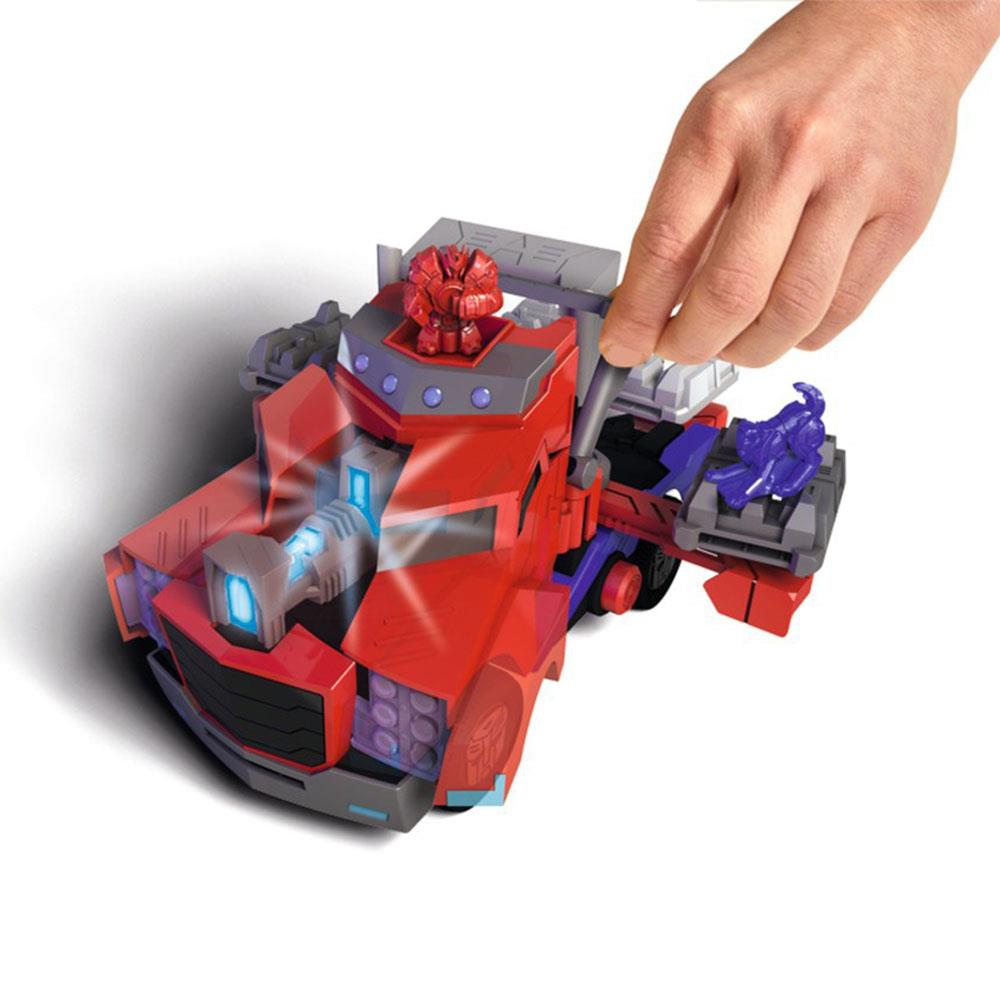 Transformers Optimus Prime Battle Truck Sesli Disk Atan Araç