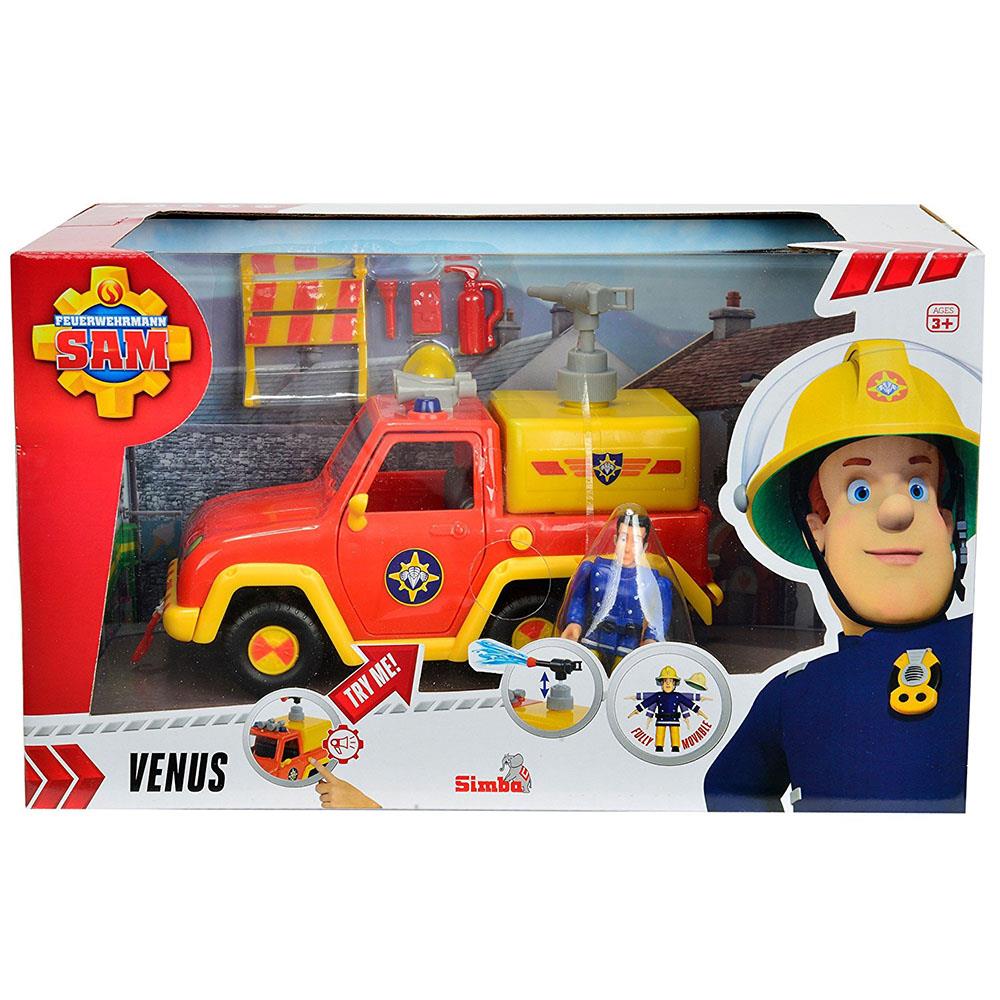 İtfaiyeci Sam Fireman Sam Venüs İtfaiye Aracı ve 1 Figür
