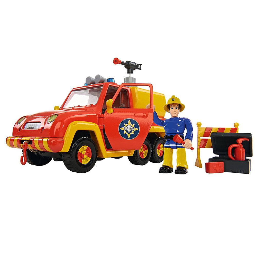 İtfaiyeci Sam Fireman Sam Venüs İtfaiye Aracı ve 1 Figür