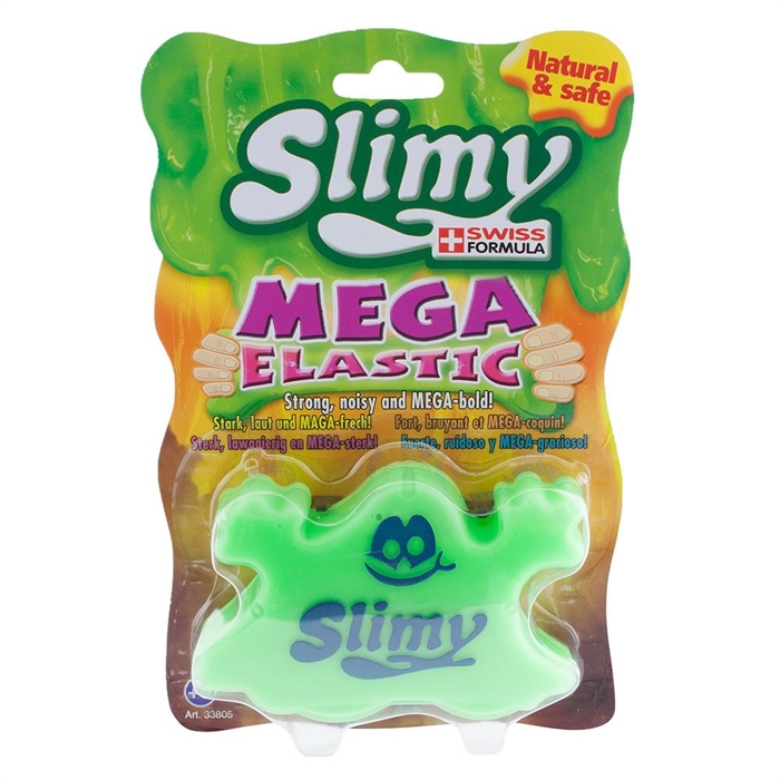 Slimy Slime Çılgın Vıcıklar Mega Elastic Blistercard 150 Gr Yeşil