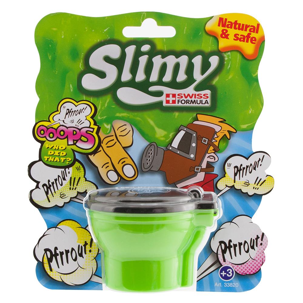 Slimy Slime Çılgın Vıcıklar Mini Ooops Toilet Bowl Yeşil 60 Gr