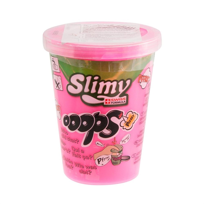 Slimy Slime Çılgın Vıcıklar Mini Ooops Sesli 80 Gr Pembe