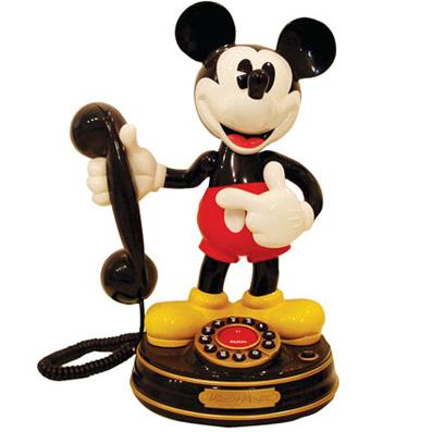 Mickey Animasyonlu Telefon