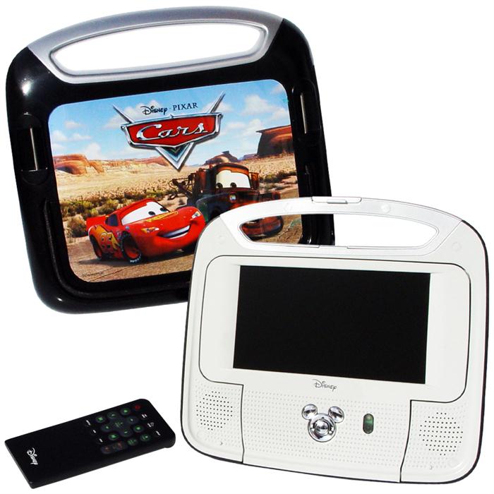 Portatif Disney Dvd Player (Çift - Lcd Ekran) 18 cm