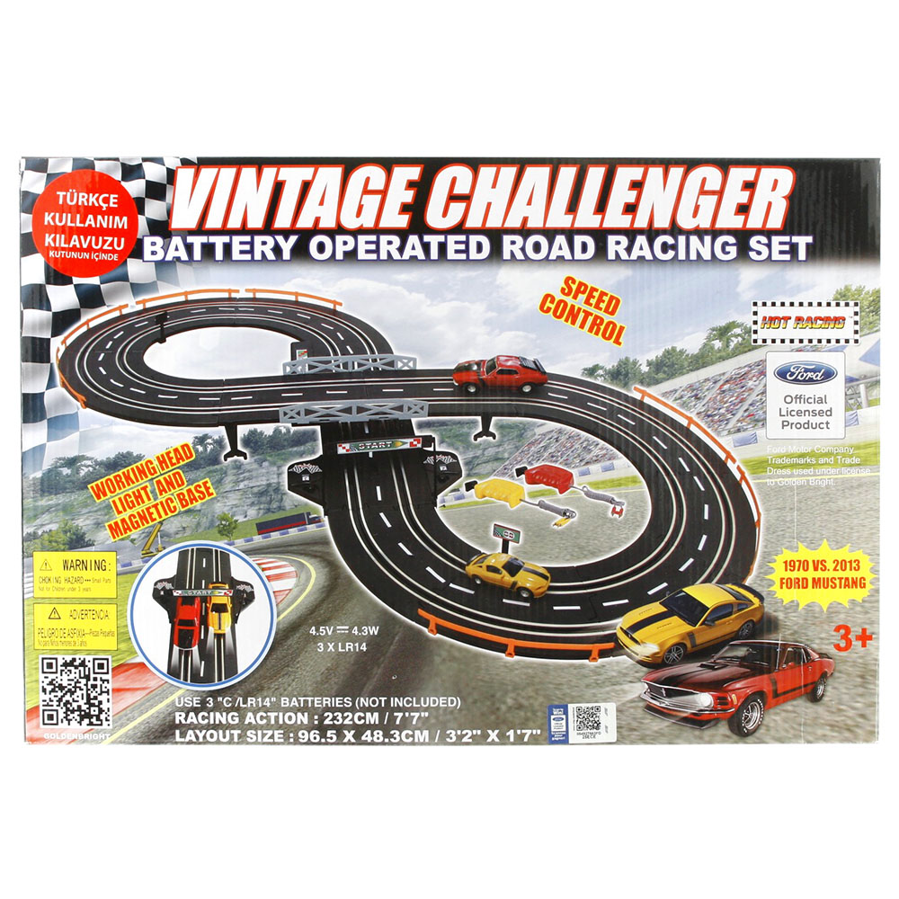 Hot Racing Ford Lisanslı Yarış Seti 232 cm