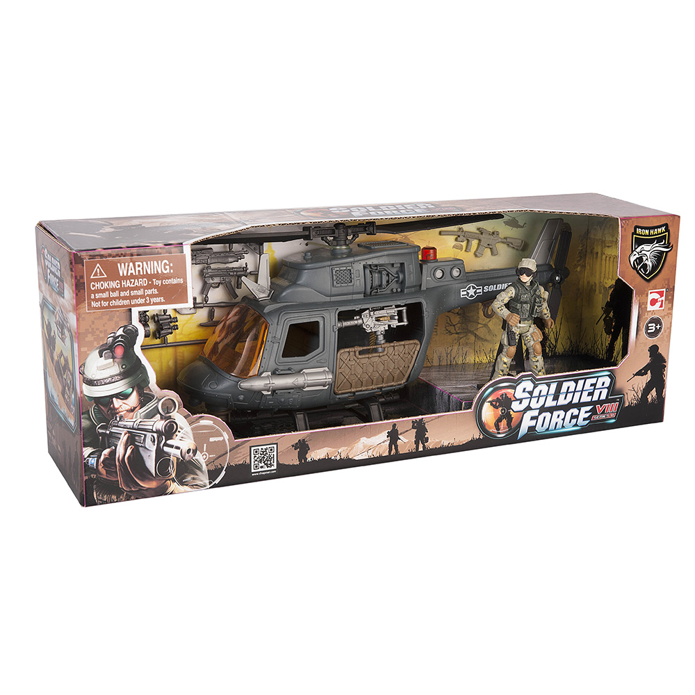 Soldier Force VIII Helikopter Oyun Seti