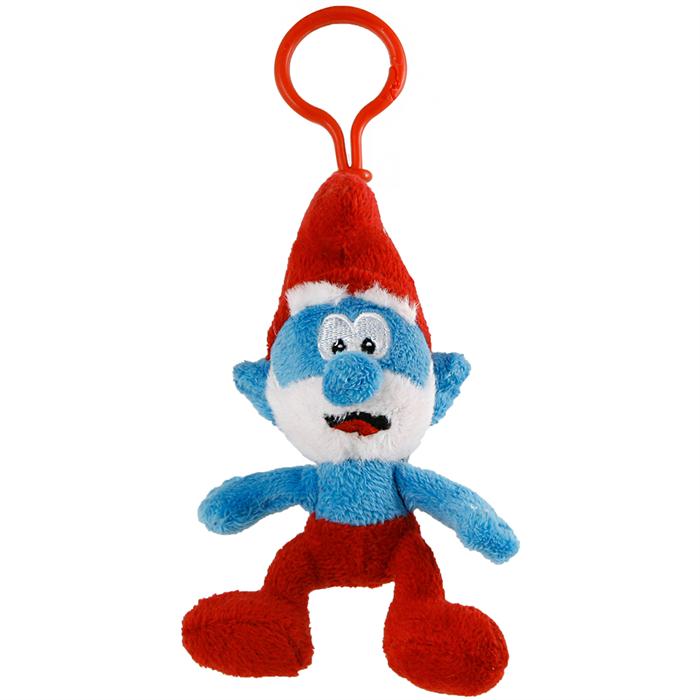 Şirinler Şirin Baba Peluş Anahtarlık 14 cm