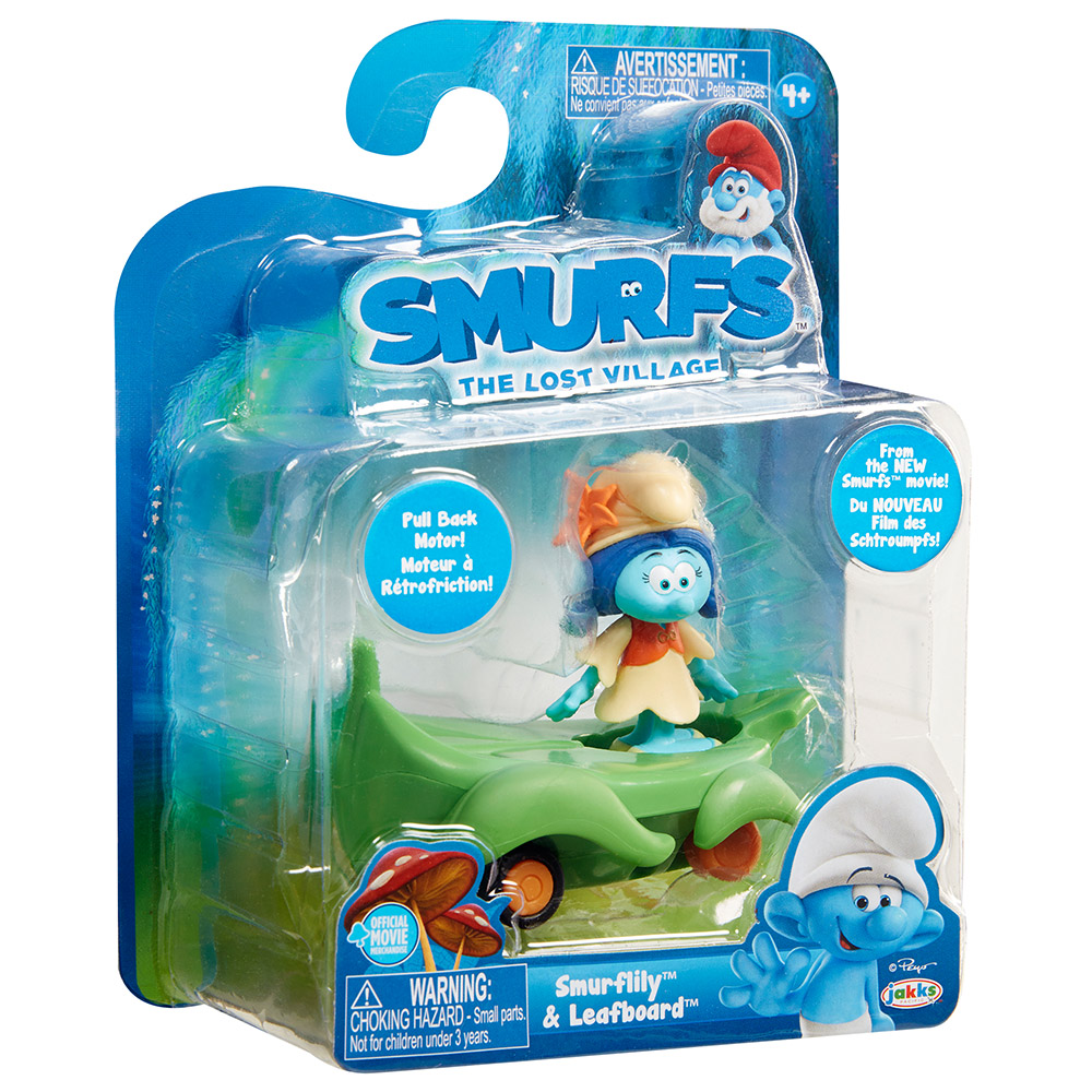 Şirinler Kayıp Köy Lily Şirin Araç ve Figür Seti