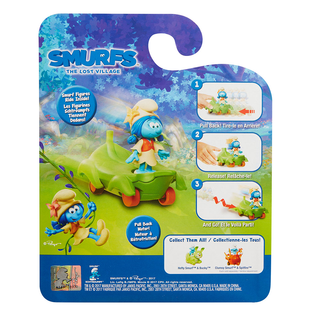 Şirinler Kayıp Köy Lily Şirin Araç ve Figür Seti