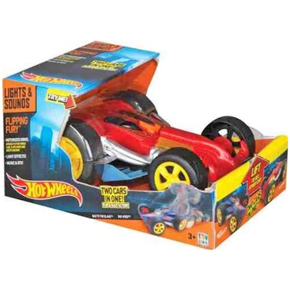 Hot Wheels Flipping Fury Sesli Ve Işıklı Araba