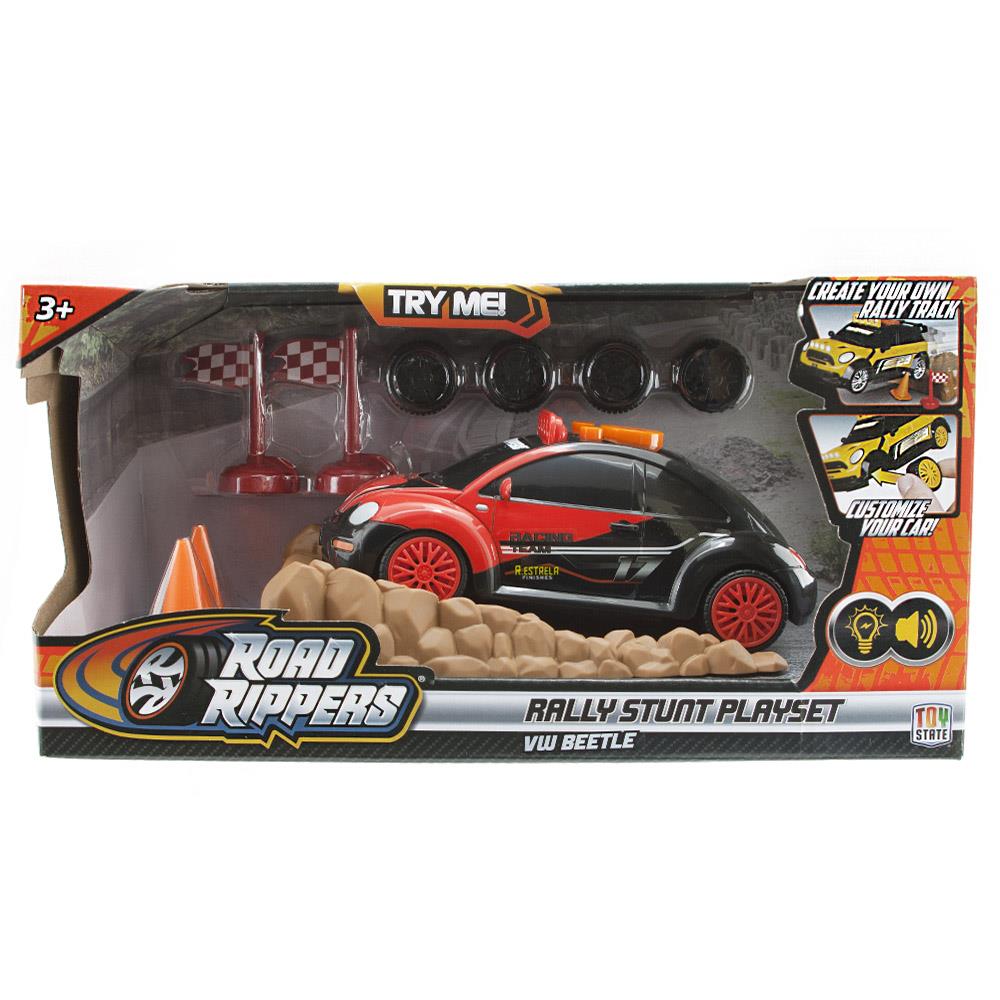 Road Rippers Wolksvagen Beetle Sesli Işıklı Platformlu Oyuncak Ar