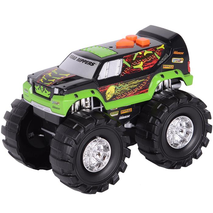 Road Rippers 4x4 Sesli Ve Işıklı Kamyonet Yeşil