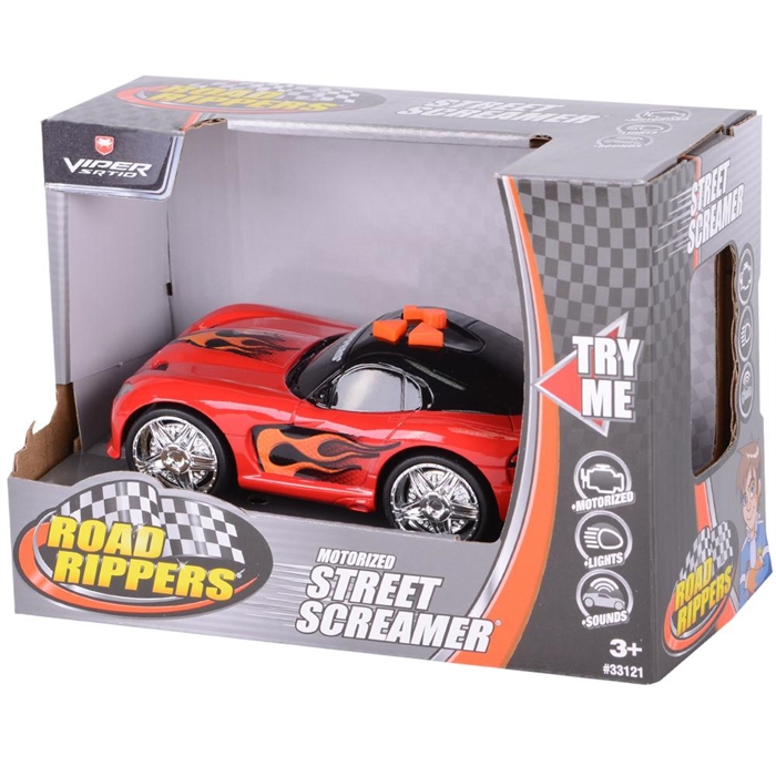 Road Rippers Sesli ve Işıklı Motorlu Araçlar Dodge Viper SRT