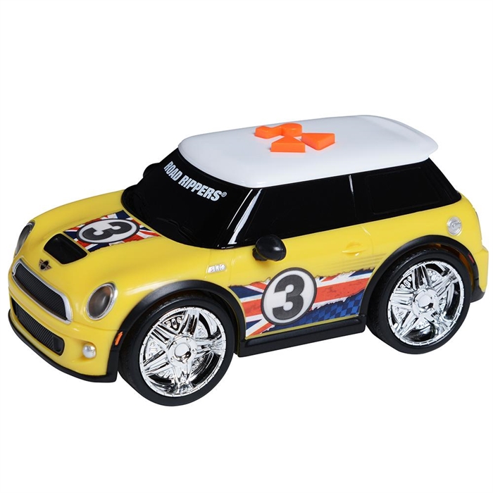 Road Rippers Sesli ve Işıklı Motorlu Araçlar Mini Cooper - Locopoco