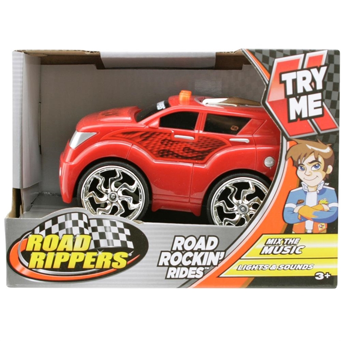 Road Rippers Road Rockin Sesli ve Işıklı Oyuncak Araba Kırmızı