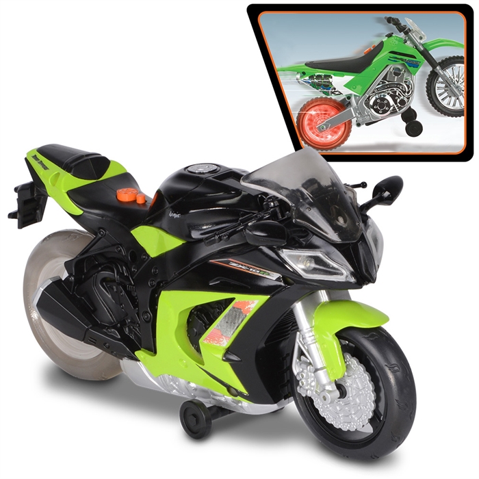 Rくん！ Road Rippers Kawasaki Ninja ZX-10R Hareketli Sesli ve Işıklı